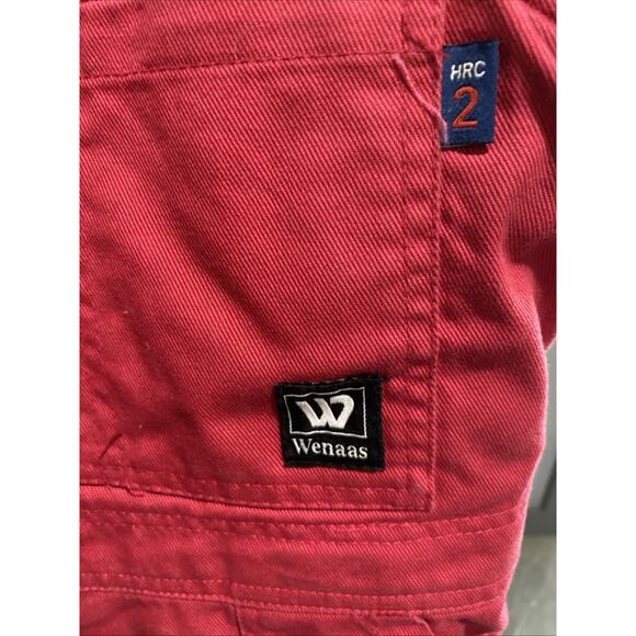 Wenaas Halliburton HRC2 Antiflame Warm Insulated Oilfield Coveralls Size L - Picture 10 of 10